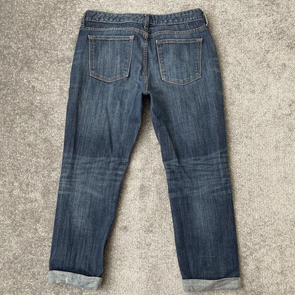 Banana Republic Jeans Womens 29/8 Cropped Rolled Cuff Casual Denim Capri Pants - Picture 9 of 11